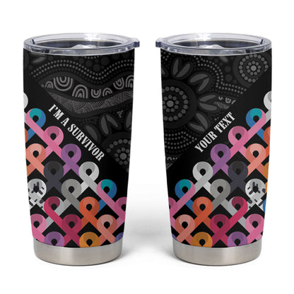 Australia Cancer Survivor Personalised Tumbler Cup I’m A Survivor All Cancer