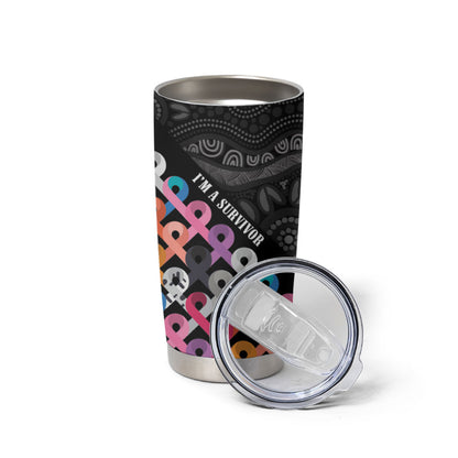 Australia Cancer Survivor Personalised Tumbler Cup I’m A Survivor All Cancer