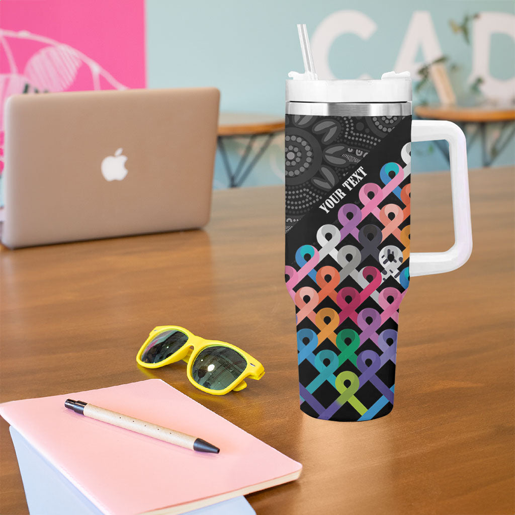 Australia Cancer Survivor Personalised Tumbler With Handle I’m A Survivor All Cancer