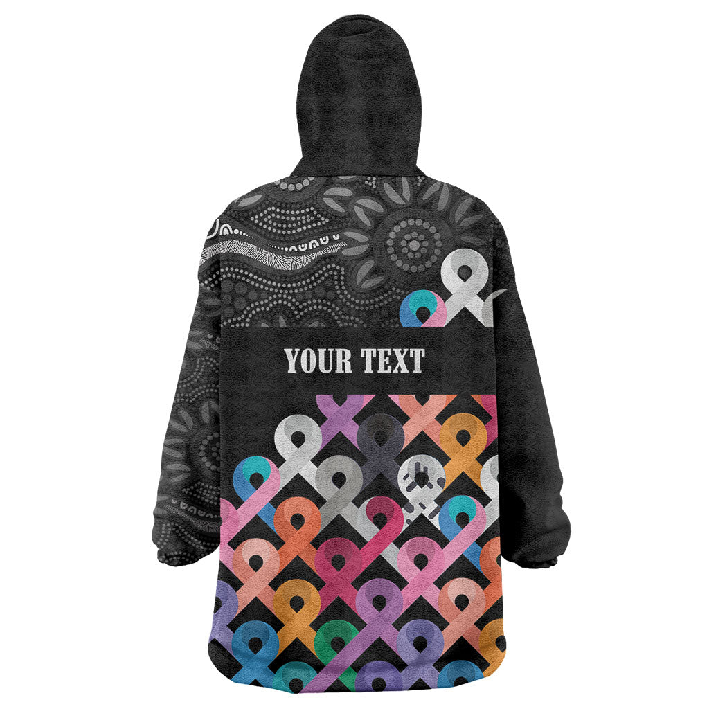 Australia Cancer Survivor Personalised Wearable Blanket Hoodie I’m A Survivor All Cancer