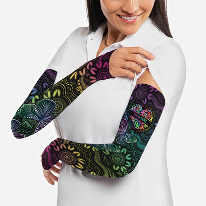 Australia Cancer Survivor Personalised Arm Sleeves I’m A Survivor Ribbon Heart