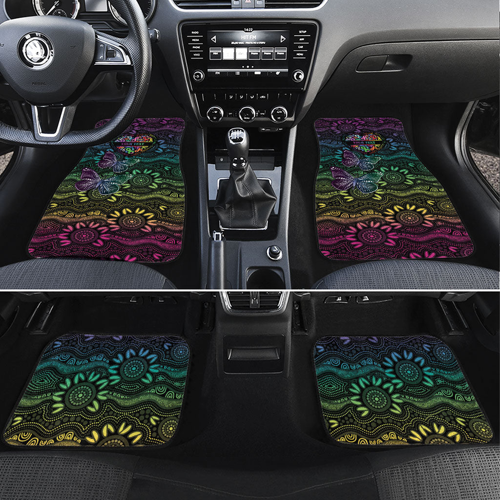 Australia Cancer Survivor Personalised Car Mats I’m A Survivor Ribbon Heart