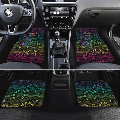 Australia Cancer Survivor Personalised Car Mats I’m A Survivor Ribbon Heart