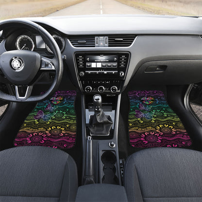 Australia Cancer Survivor Personalised Car Mats I’m A Survivor Ribbon Heart