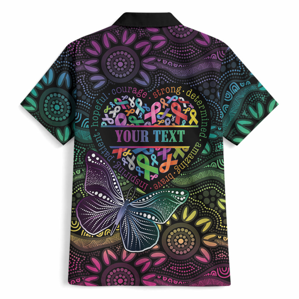 Australia Cancer Survivor Personalised Hawaiian Shirt I’m A Survivor Ribbon Heart