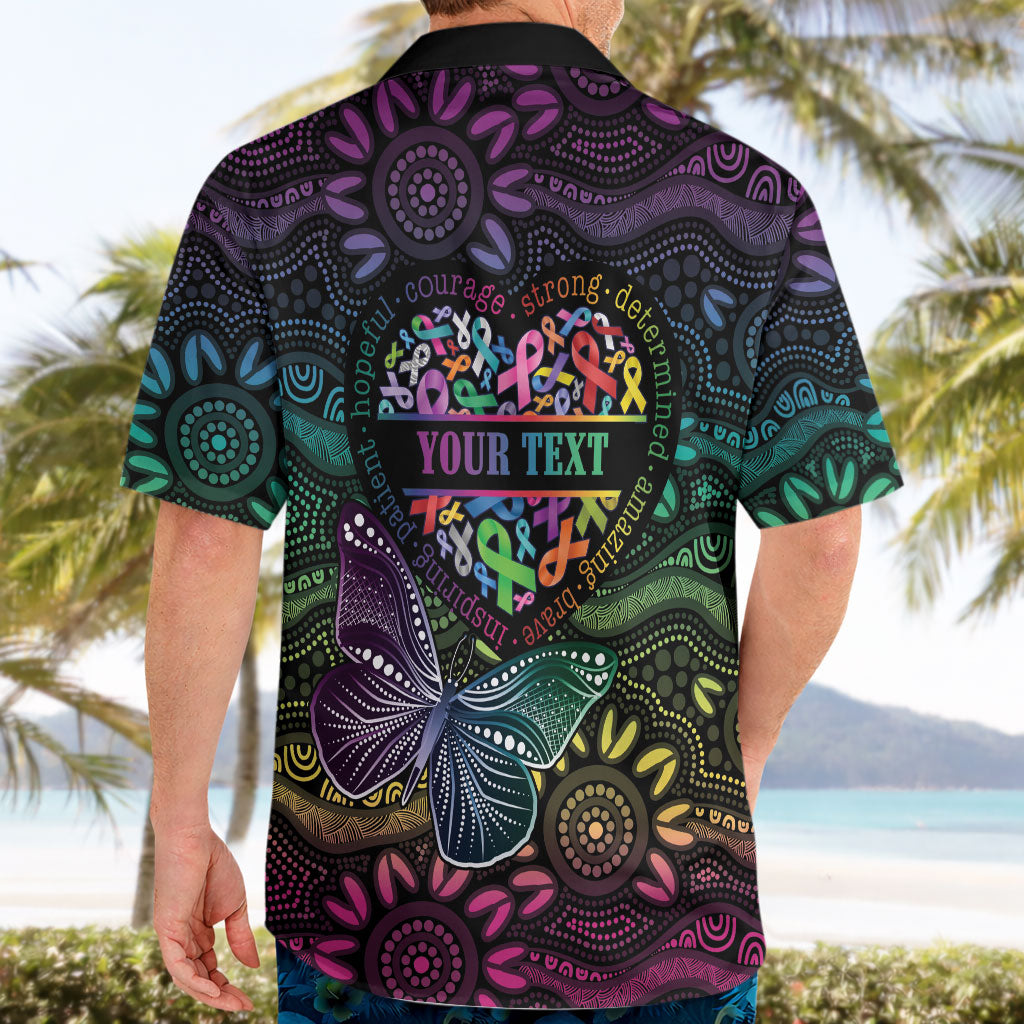 Australia Cancer Survivor Personalised Hawaiian Shirt I’m A Survivor Ribbon Heart