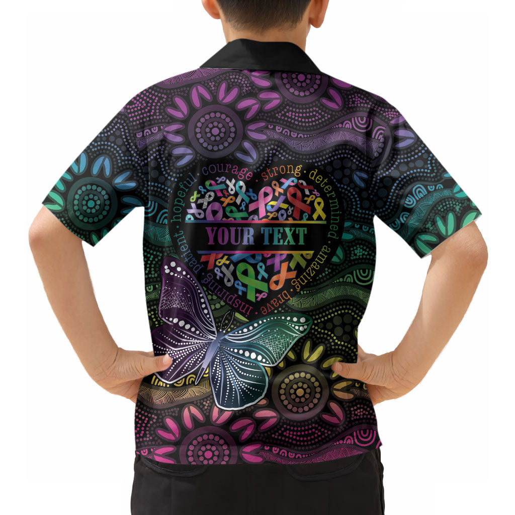 Australia Cancer Survivor Personalised Hawaiian Shirt I’m A Survivor Ribbon Heart