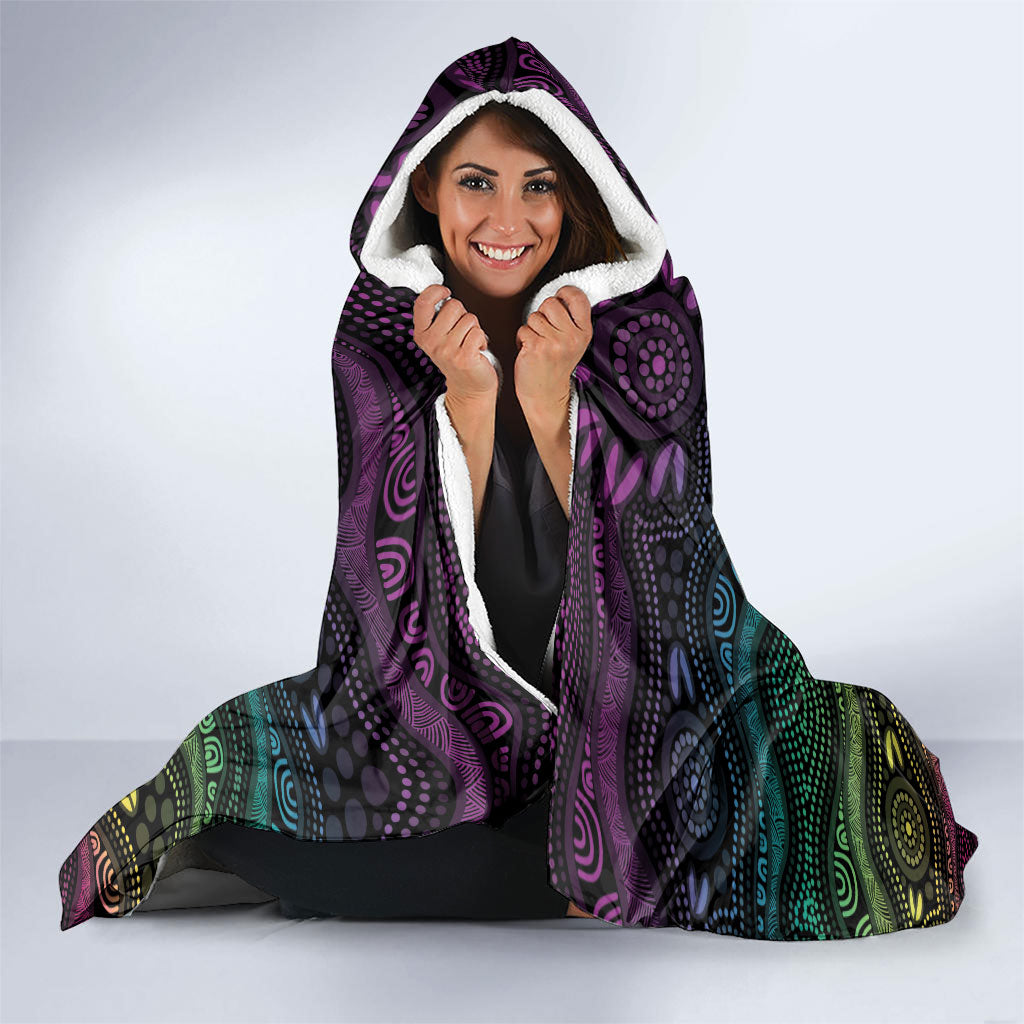 Australia Cancer Survivor Hooded Blanket I’m A Survivor Ribbon Heart
