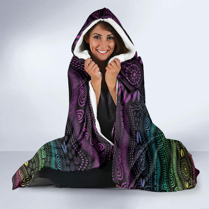 Australia Cancer Survivor Hooded Blanket I’m A Survivor Ribbon Heart