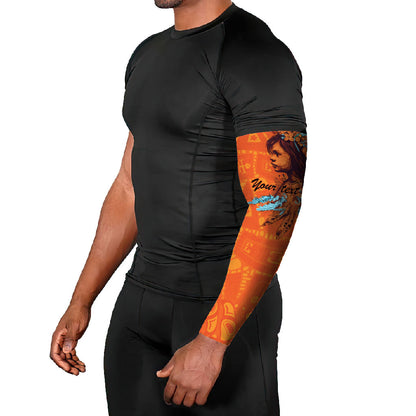 All Children Matters Support Personalized Arm Sleeves Canadian Indigenous Orange Day
