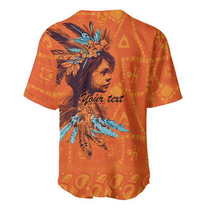 All Children Matters Support Personalized Baseball Jersey Canadian Indigenous Orange Day