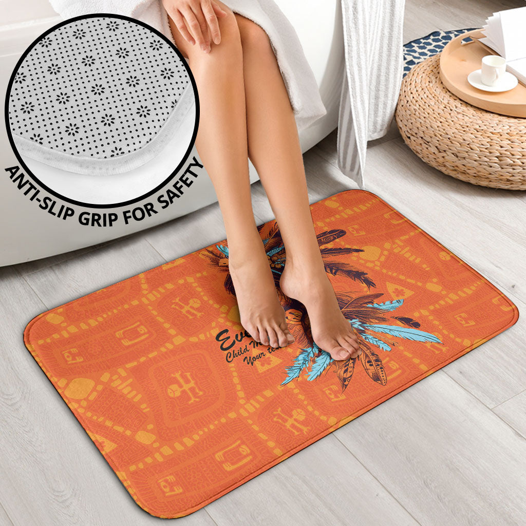 All Children Matters Support Personalized Bathroom Set Canadian Indigenous Orange Day