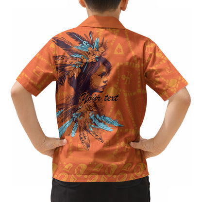 All Children Matters Support Personalized Kid Hawaiian Shirt Canadian Indigenous Orange Day