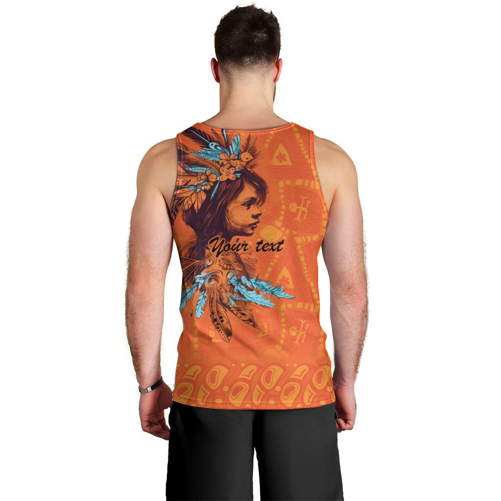 All Children Matters Support Personalized Men Tank Top Canadian Indigenous Orange Day