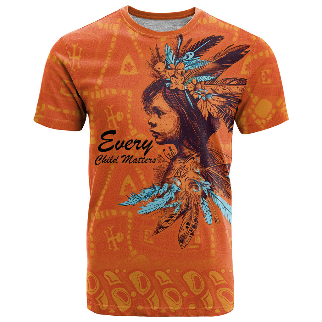 All Children Matters Support Personalized T Shirt Canadian Indigenous Orange Day