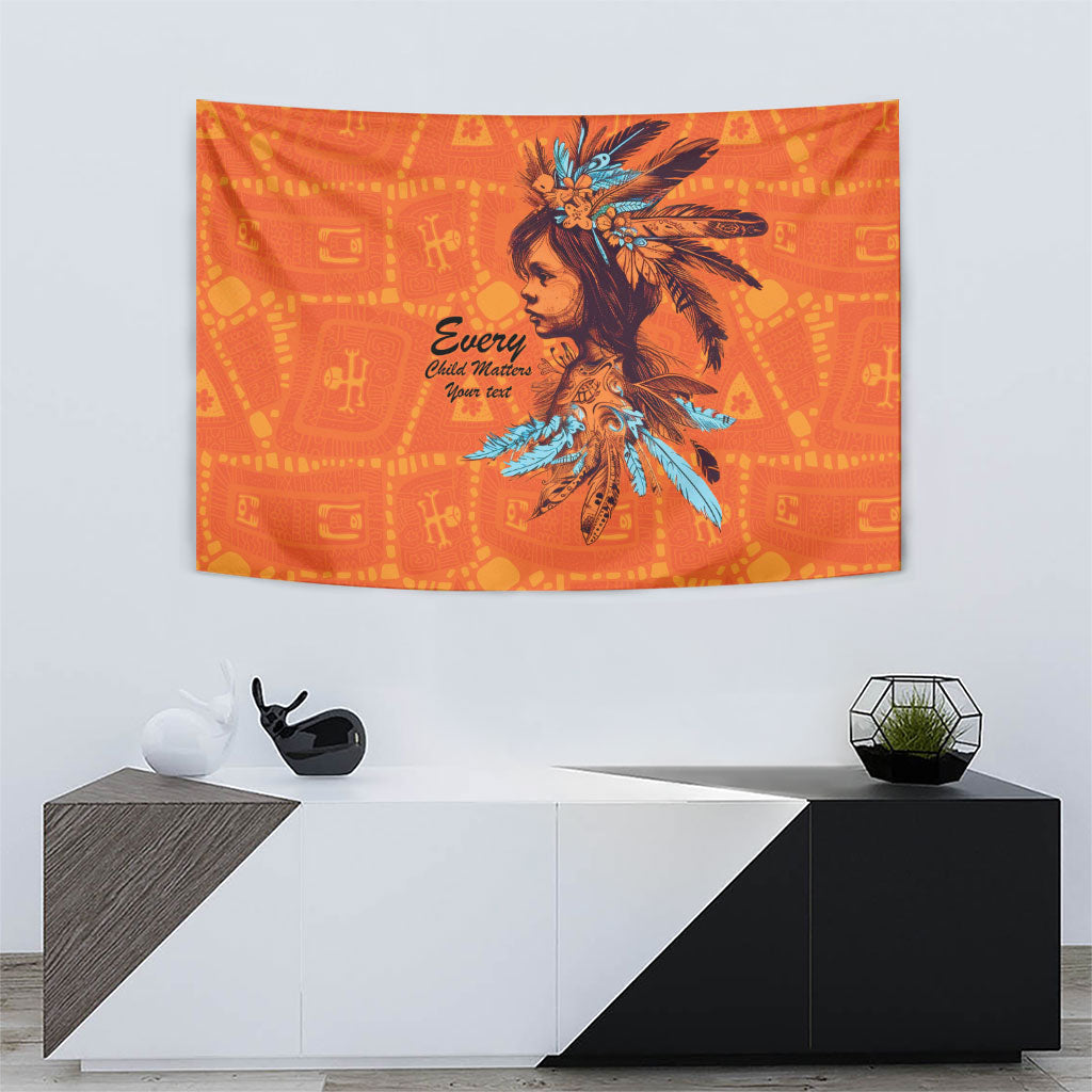 All Children Matters Support Personalized Tapestry Canadian Indigenous Orange Day