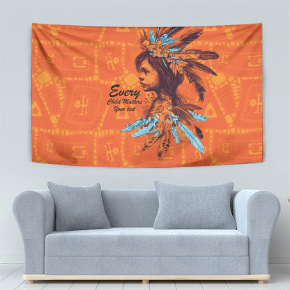 All Children Matters Support Personalized Tapestry Canadian Indigenous Orange Day