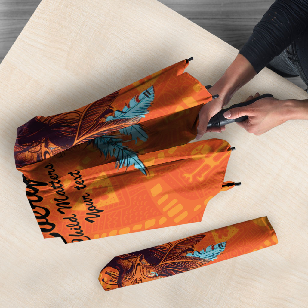 All Children Matters Support Personalized Umbrella Canadian Indigenous Orange Day