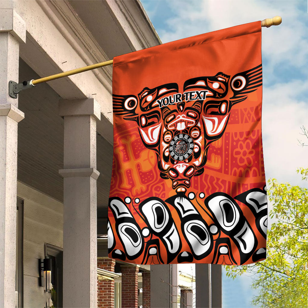 All Children Matters Support Personalized Garden Flag Haida Spirit Animals Indigenous Orange Day