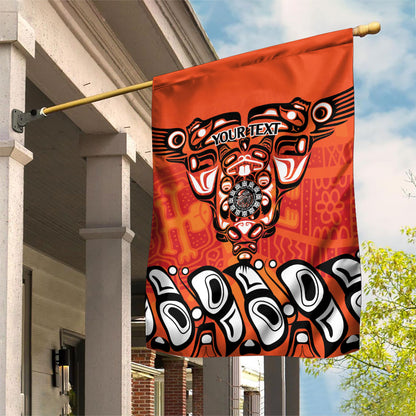 All Children Matters Support Personalized Garden Flag Haida Spirit Animals Indigenous Orange Day