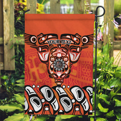 All Children Matters Support Personalized Garden Flag Haida Spirit Animals Indigenous Orange Day