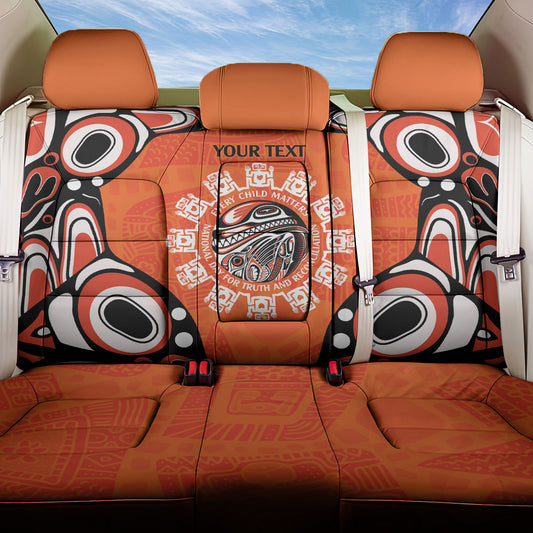 All Children Matters Support Personalized Back Car Seat Cover Kindness and Equality Indigenous Orange Day