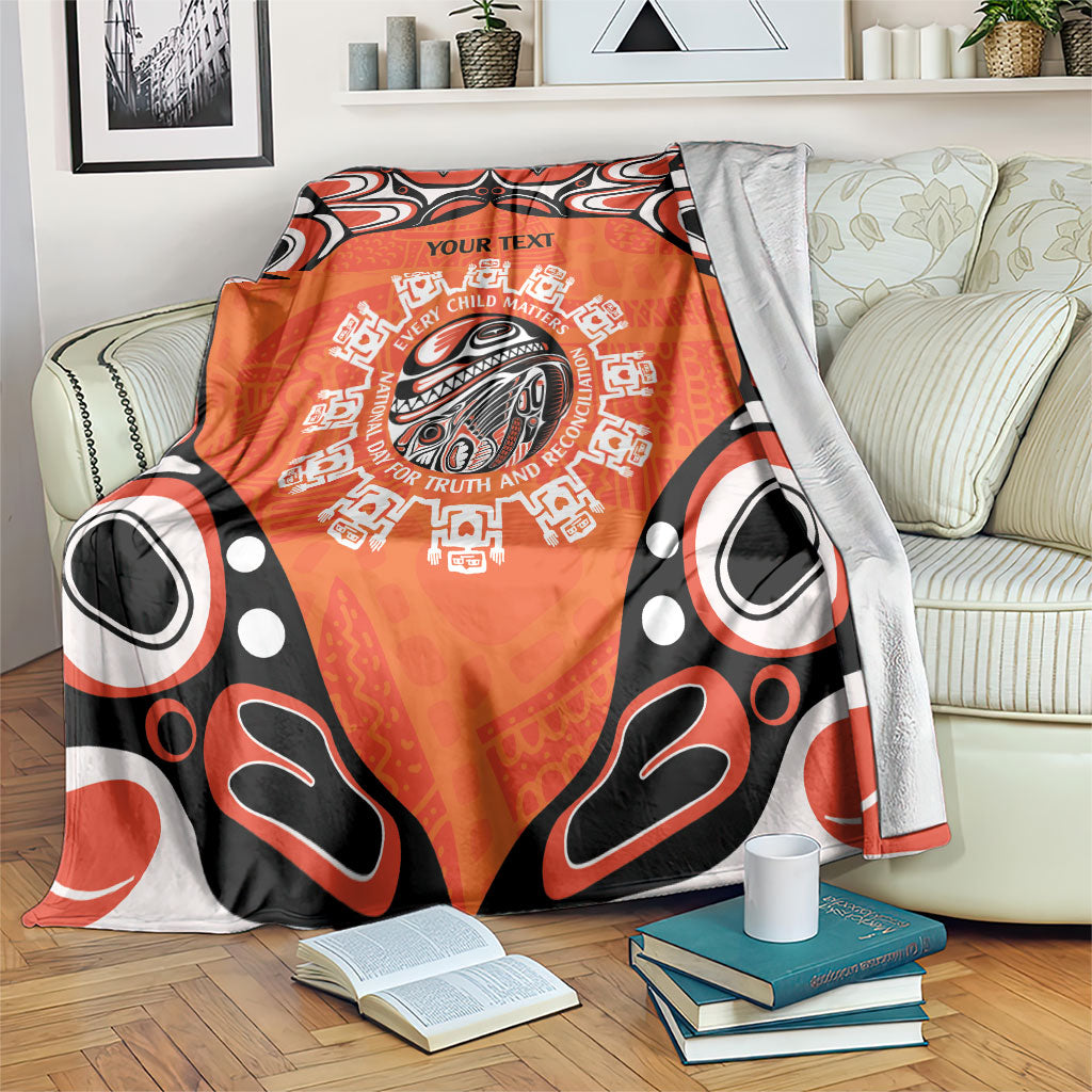 All Children Matters Support Personalized Blanket Kindness and Equality Indigenous Orange Day