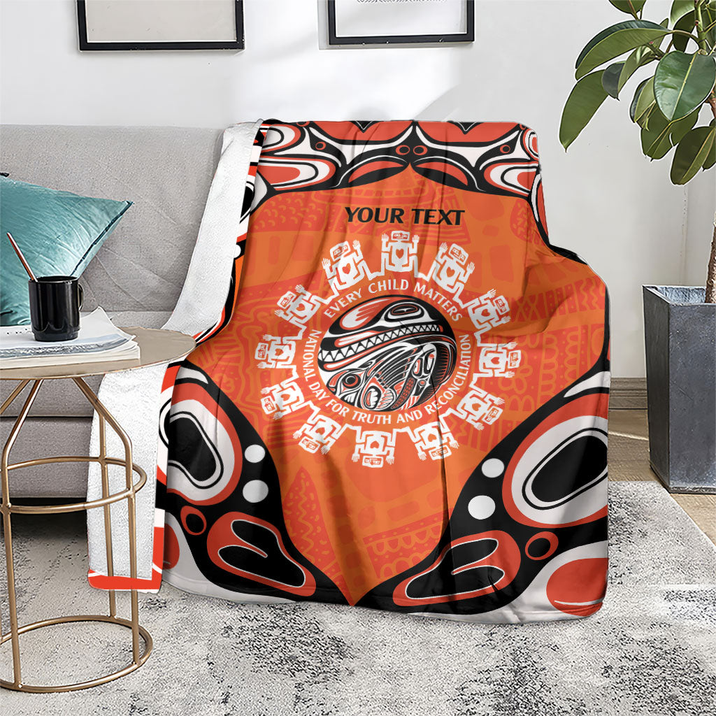 All Children Matters Support Personalized Blanket Kindness and Equality Indigenous Orange Day