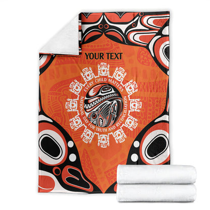 All Children Matters Support Personalized Blanket Kindness and Equality Indigenous Orange Day