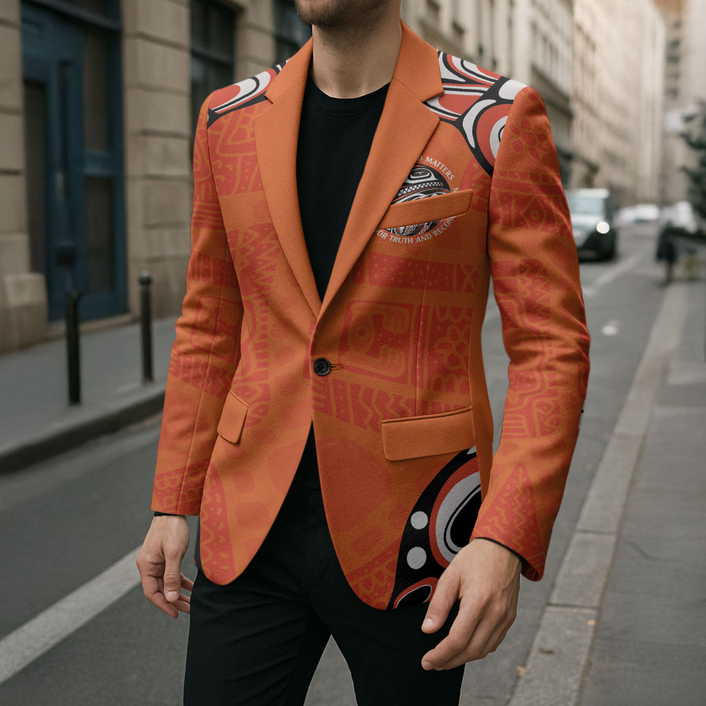 All Children Matters Support Personalized Blazer Kindness and Equality Indigenous Orange Day