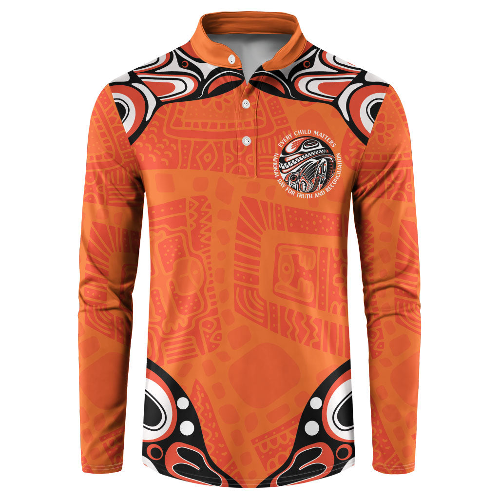 All Children Matters Support Personalized Button Sweatshirt Kindness and Equality Indigenous Orange Day