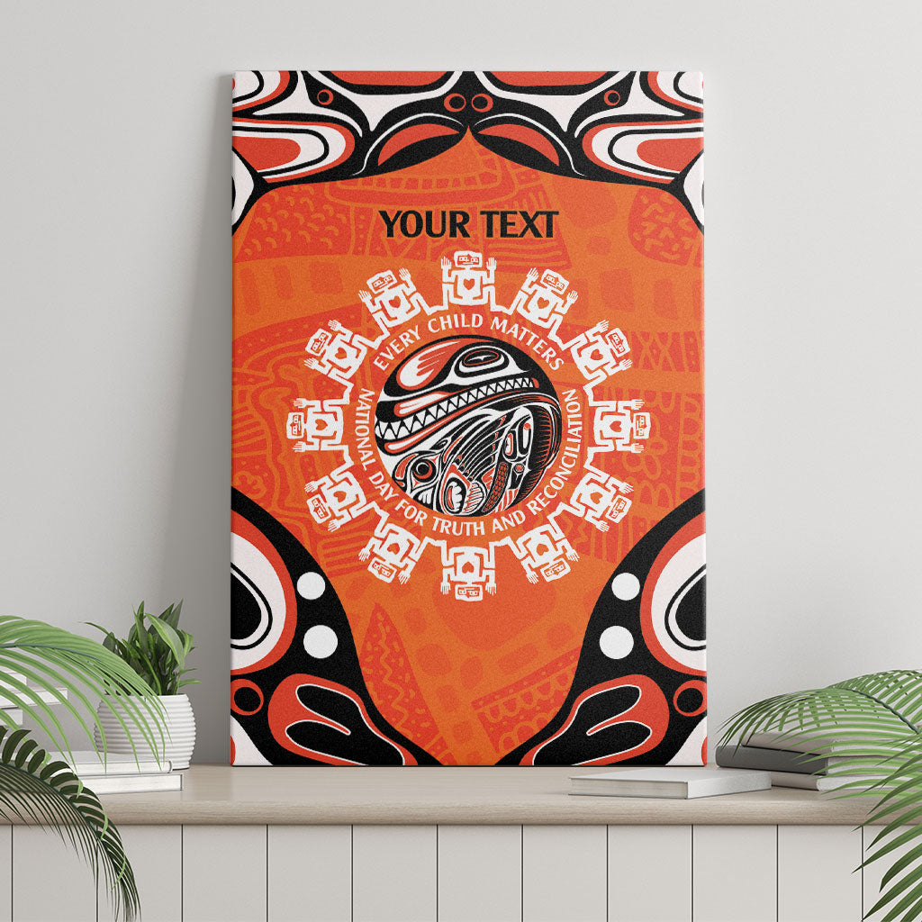 All Children Matters Support Personalized Canvas Wall Art Kindness and Equality Indigenous Orange Day