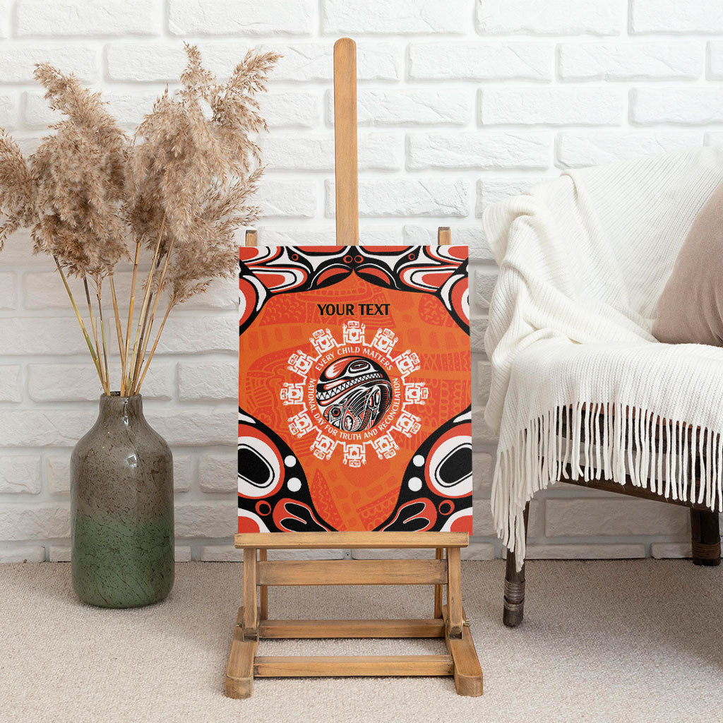 All Children Matters Support Personalized Canvas Wall Art Kindness and Equality Indigenous Orange Day