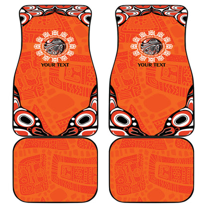 All Children Matters Support Personalized Car Mats Kindness and Equality Indigenous Orange Day
