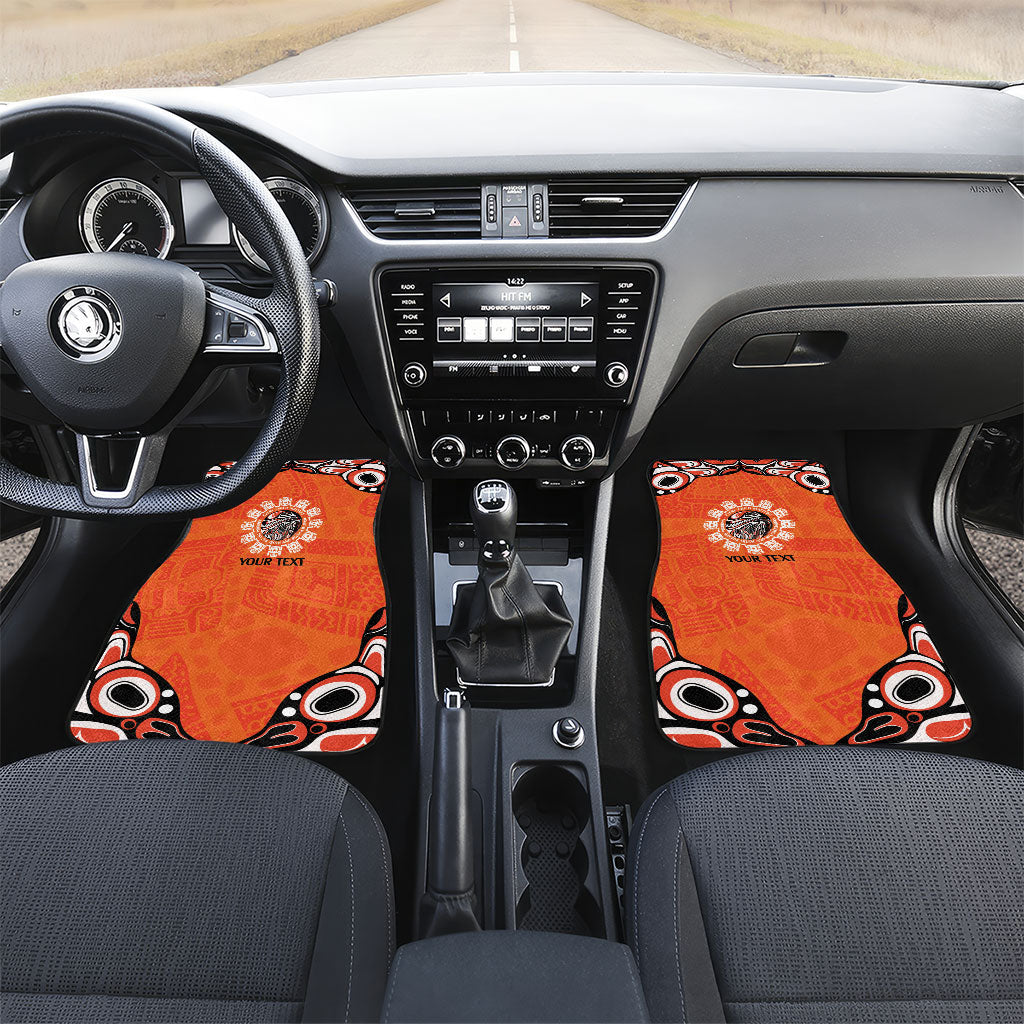 All Children Matters Support Personalized Car Mats Kindness and Equality Indigenous Orange Day