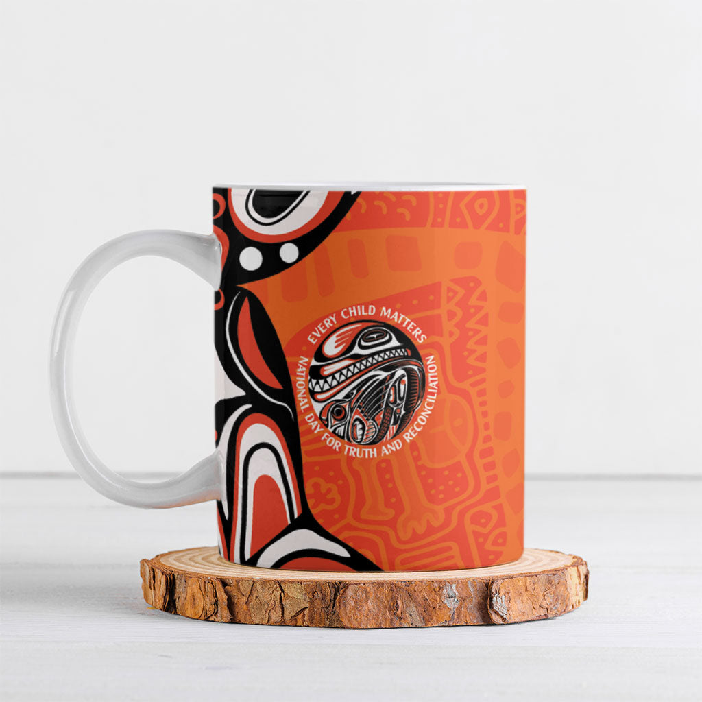 All Children Matters Support Personalized Ceramic Mug Kindness and Equality Indigenous Orange Day