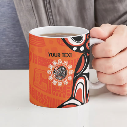 All Children Matters Support Personalized Ceramic Mug Kindness and Equality Indigenous Orange Day