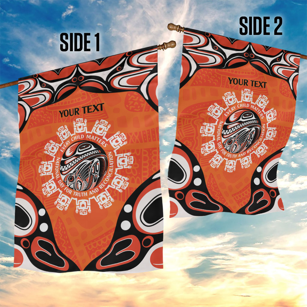 All Children Matters Support Personalized Garden Flag Kindness and Equality Indigenous Orange Day