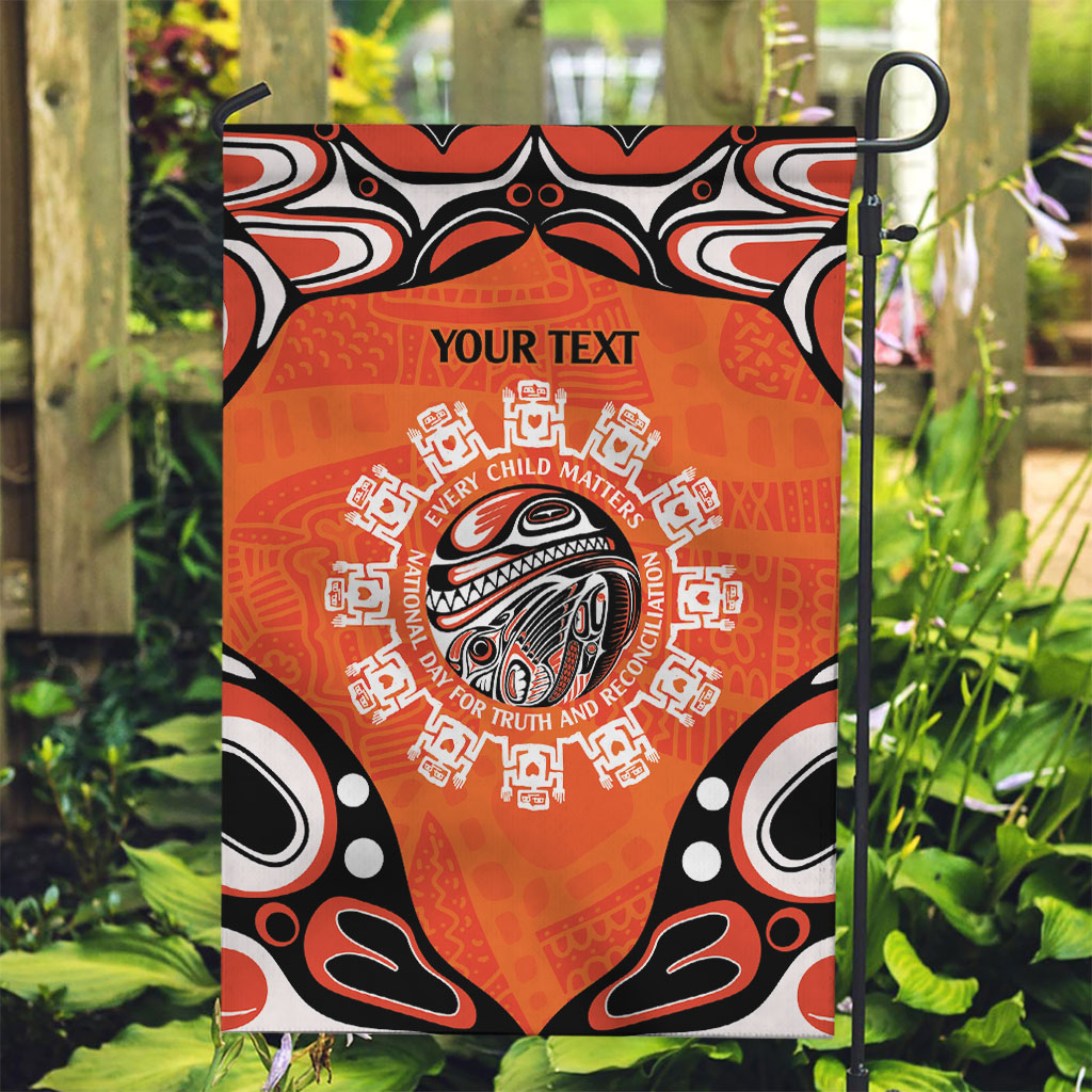 All Children Matters Support Personalized Garden Flag Kindness and Equality Indigenous Orange Day