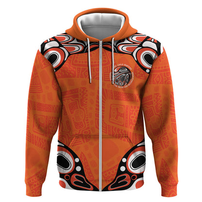 All Children Matters Support Personalized Hoodie Kindness and Equality Indigenous Orange Day