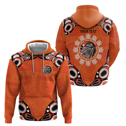 All Children Matters Support Personalized Hoodie Kindness and Equality Indigenous Orange Day