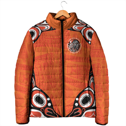 All Children Matters Support Personalized Padded Jacket Kindness and Equality Indigenous Orange Day