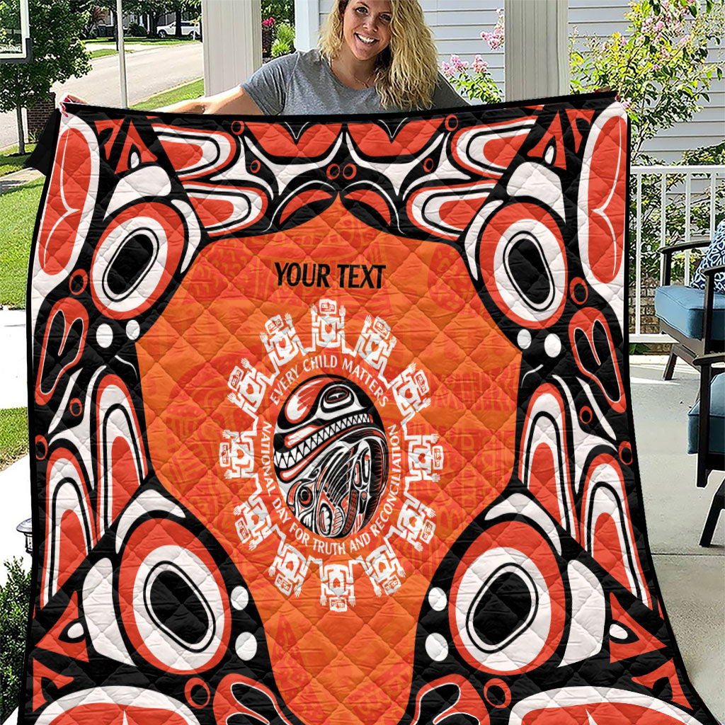 All Children Matters Support Personalized Quilt Kindness and Equality Indigenous Orange Day