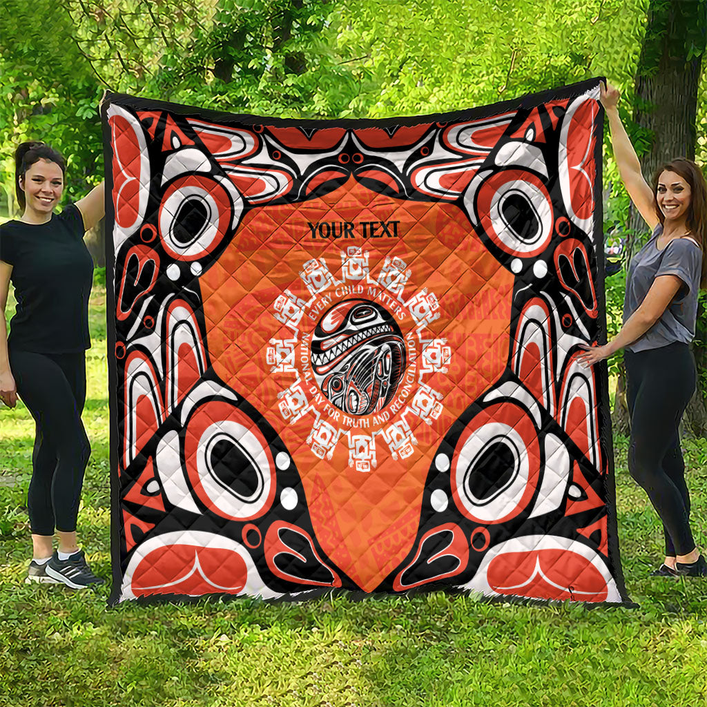 All Children Matters Support Personalized Quilt Kindness and Equality Indigenous Orange Day