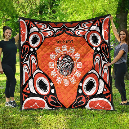 All Children Matters Support Personalized Quilt Kindness and Equality Indigenous Orange Day