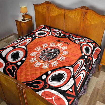 All Children Matters Support Personalized Quilt Kindness and Equality Indigenous Orange Day