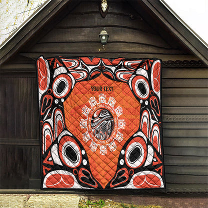 All Children Matters Support Personalized Quilt Kindness and Equality Indigenous Orange Day