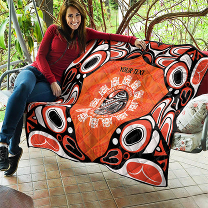 All Children Matters Support Personalized Quilt Kindness and Equality Indigenous Orange Day