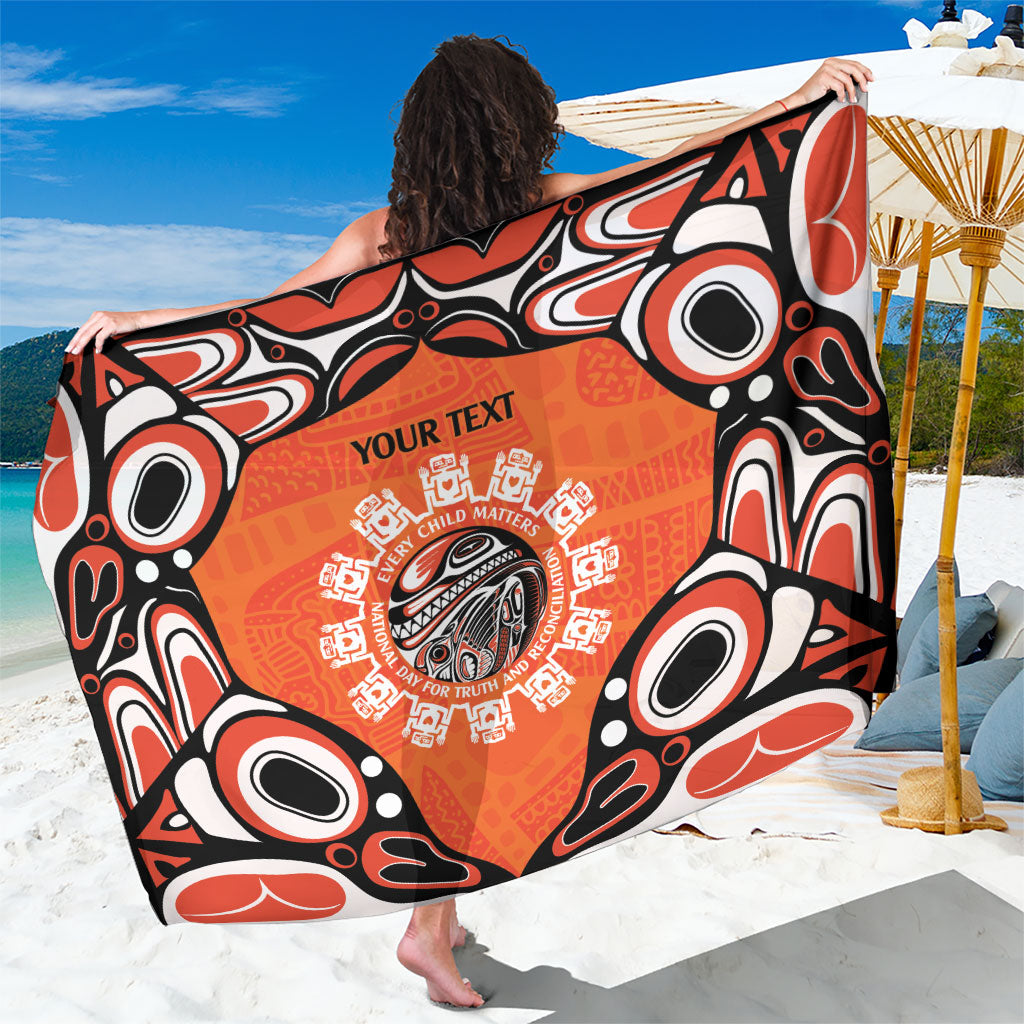 All Children Matters Support Personalized Sarong Kindness and Equality Indigenous Orange Day