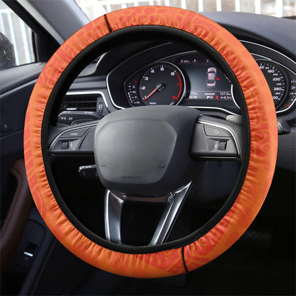 All Children Matters Support Steering Wheel Cover Kindness and Equality Indigenous Orange Day